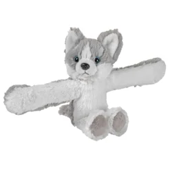 Huggers Husky Stuffed Animal Slap Bracelet by Wild Republic