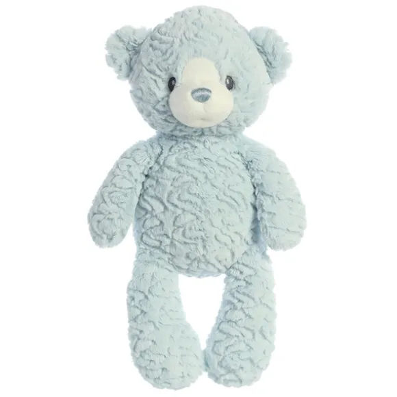 Huggy Bear the Small Baby Safe Plush Blue Bear by Ebba