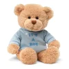 It's a Boy Teddy Bear with Embroidered Blue Shirt by Gund