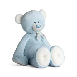 Jumbo Baby Safe Plush Blue Teddy Bear by Demdaco