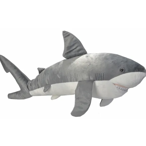 Jumbo Plush Shark 35 Inch Cuddlekin by Wild Republic