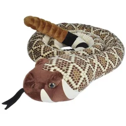 Jumbo Western Diamondback  Rattlesnake Stuffed Animal by Wild Republic