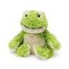 Junior Microwavable Weighted and Scented Frog Stuffed Animal by Warmies