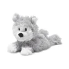 Junior Microwavable Weighted and Scented Husky Stuffed Animal by Warmies