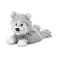 Junior Microwavable Weighted and Scented Husky Stuffed Animal by Warmies