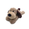 Junior Microwavable Weighted and Scented Brown Dog Stuffed Animal by Warmies