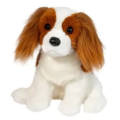 Kingsley the 9 Inch Plush King Charles Cavalier Dog by Douglas