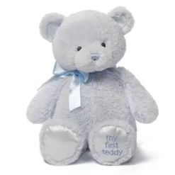 Large Blue Baby Safe My First Teddy Bear by Gund