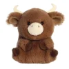 Liam the Longhorn Bull Stuffed Animal 5 Inch Rolly Pet by Aurora