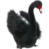 Lifelike Black Swan Stuffed Animal by Hansa