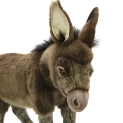 Lifelike Donkey Stuffed Animal by Hansa