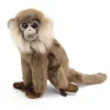Lifelike Gray Leaf Monkey Stuffed Animal by Hansa
