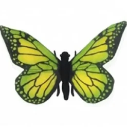 Lifelike Green Butterfly Stuffed Animal by Hansa