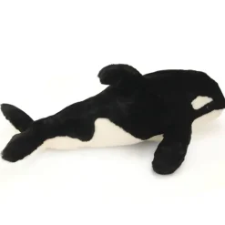 Lifelike Large Orca Stuffed Animal by Hansa