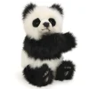 Lifelike Panda Bear Stuffed Animal by Hansa