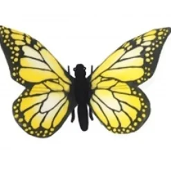Lifelike Yellow Butterfly Stuffed Animal by Hansa