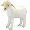 Life-size White Lamb Stuffed Animal by Hansa - Handcrafted - 20 Inch