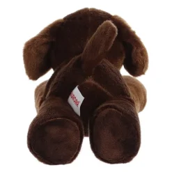 Lil Lucky the Stuffed Chocolate Labrador Retriever Mini Flopsie by Aurora