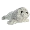 Little Blub the Stuffed Harbor Seal Mini Flopsie by Aurora