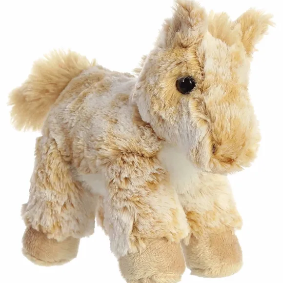Little Caramel the Stuffed Caramel Horse Mini Flopsie by Aurora