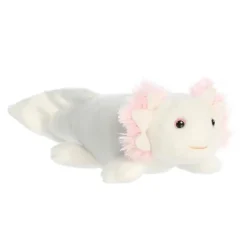 Little Clara the Stuffed White Axolotl Mini Flopsie by Aurora