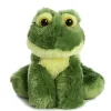 Little Frolick the Stuffed Frog Mini Flopsie by Aurora