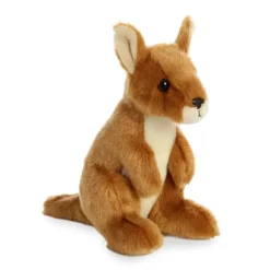 Little Sydney the Stuffed Kangaroo Mini Flopsie by Aurora