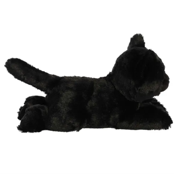 Little Twilight the Stuffed Black Cat Mini Flopsie by Aurora