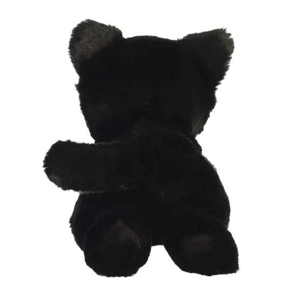 Little Twilight the Stuffed Black Cat Mini Flopsie by Aurora