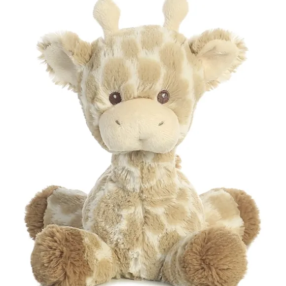 Loppy the Baby Safe Plush Giraffe Rattle by Ebba