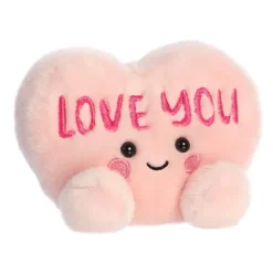 Love You Plush Candy Heart Palm Pals by Aurora
