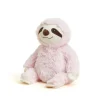 Microwavable Weighted and Scented Pink Sloth Stuffed Animal by Warmies