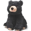 Microwavable Weighted and Scented Black Bear Stuffed Animal by Warmies