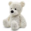 Microwavable Weighted and Scented Curly Cream Bear Stuffed Animal by Warmies
