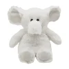 Microwavable Weighted and Scented White Elephant Stuffed Animal by Warmies