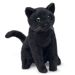 Mini Black Cat Finger Puppet by Folkmanis Puppets
