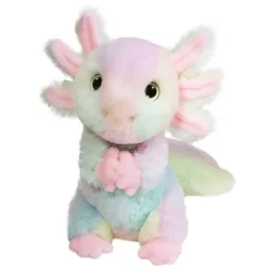 Mini Soft Gillie the 7 Inch Plush Axolotl by Douglas