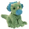 Mini Soft Roarie the 8 Inch Plush Green Triceratops Dino by Douglas
