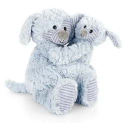 Mom and Baby Magnetic Puppy Dog Stuffed Animals by Demdaco