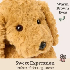 Muttsy the Plush Tan Dog 14 Inch Stuffed Animal by Gund