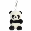 Palm Pals Clip-On 4 Inch Plush Bamboo Panda Bag Charm by Aurora
