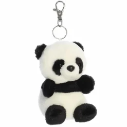 Palm Pals Clip-On 4 Inch Plush Bamboo Panda Bag Charm by Aurora
