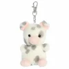 Palm Pals Clip-On 4 Inch Plush Piggles Spotted Piglet Bag Charm by Aurora