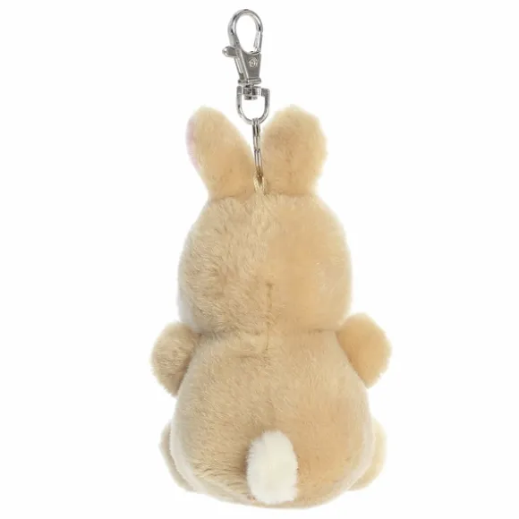 Palm Pals Clip-On 4 Inch Plush Ella Bunny Bag Charm by Aurora