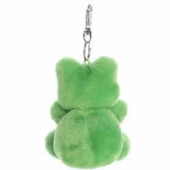 Palm Pals Clip-On 4 Inch Plush Ribbits Frog Bag Charm by Aurora