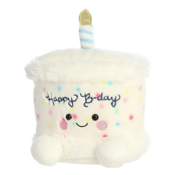 Party-Sized Palm Pals 8 Inch Plush Happy B-Day Cake by Aurora