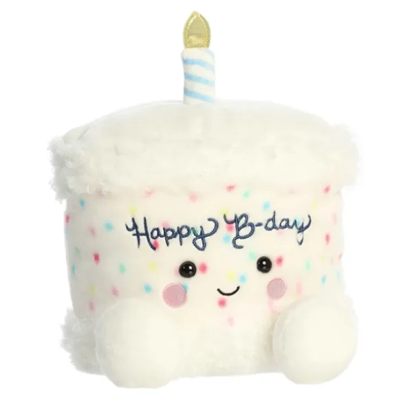 Party-Sized Palm Pals 13 Inch Plush Happy B-Day Cake by Aurora