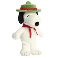 Peanuts Beagle Scout Snoopy Stuffed Animal by Aurora