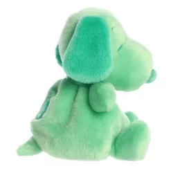 Peanuts Color Collection Plush Green Snoopy Palm Pals by Aurora