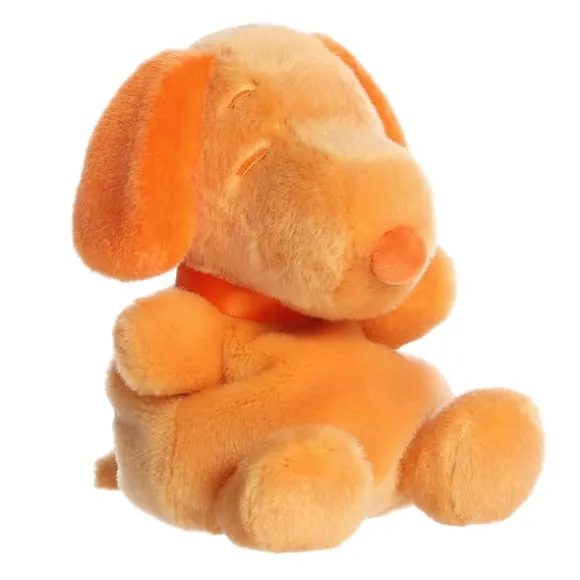 Peanuts Color Collection Plush Orange Snoopy Palm Pals by Aurora